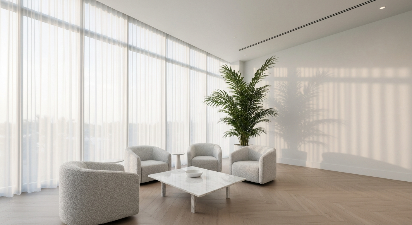 Spa lounge and relaxation area